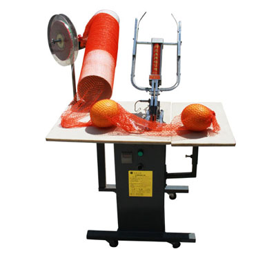 Double Clip Mesh Bag Clipping Machine